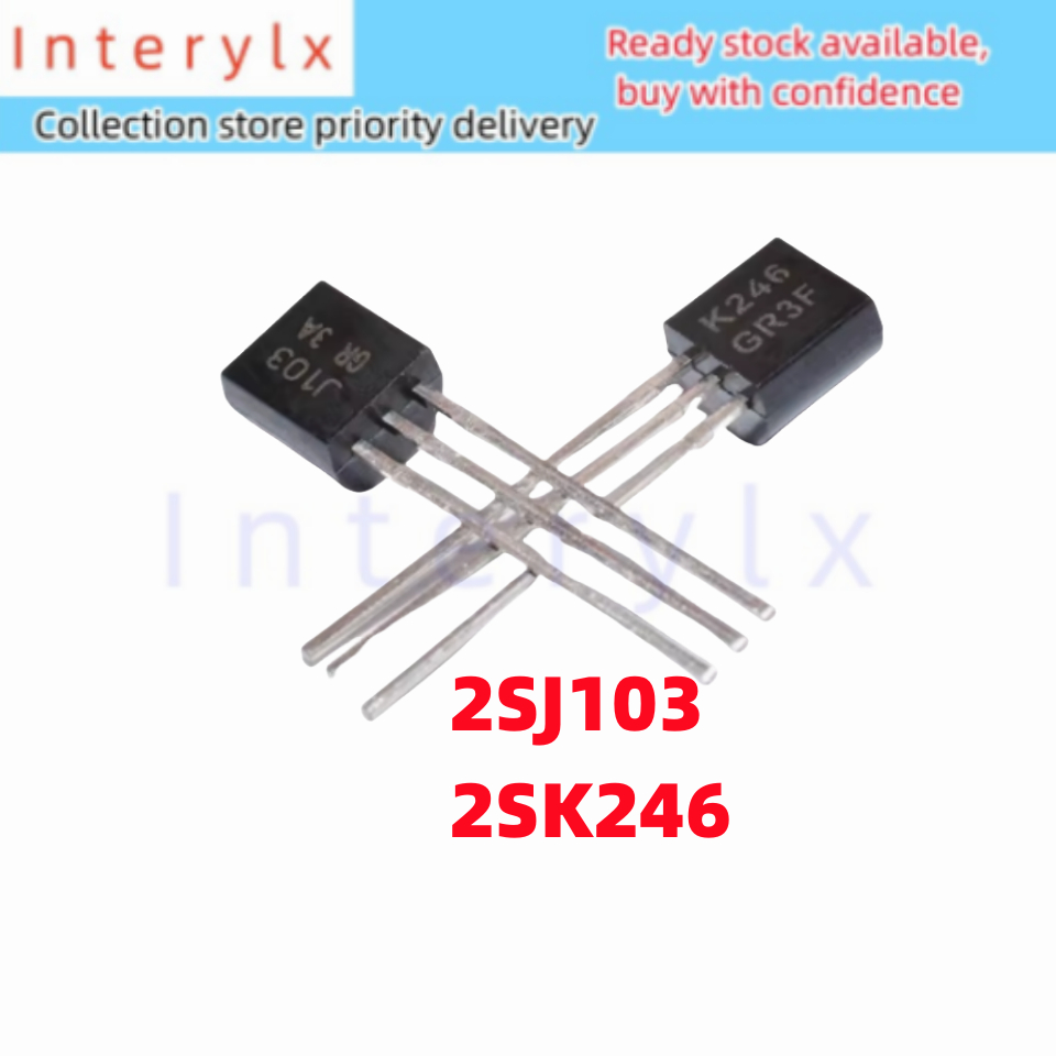10 ชิ้น/ล็อต 2SJ103 2SK246 J103 K246 เครื่องขยายเสียงคู่หลอด Triode TO ...