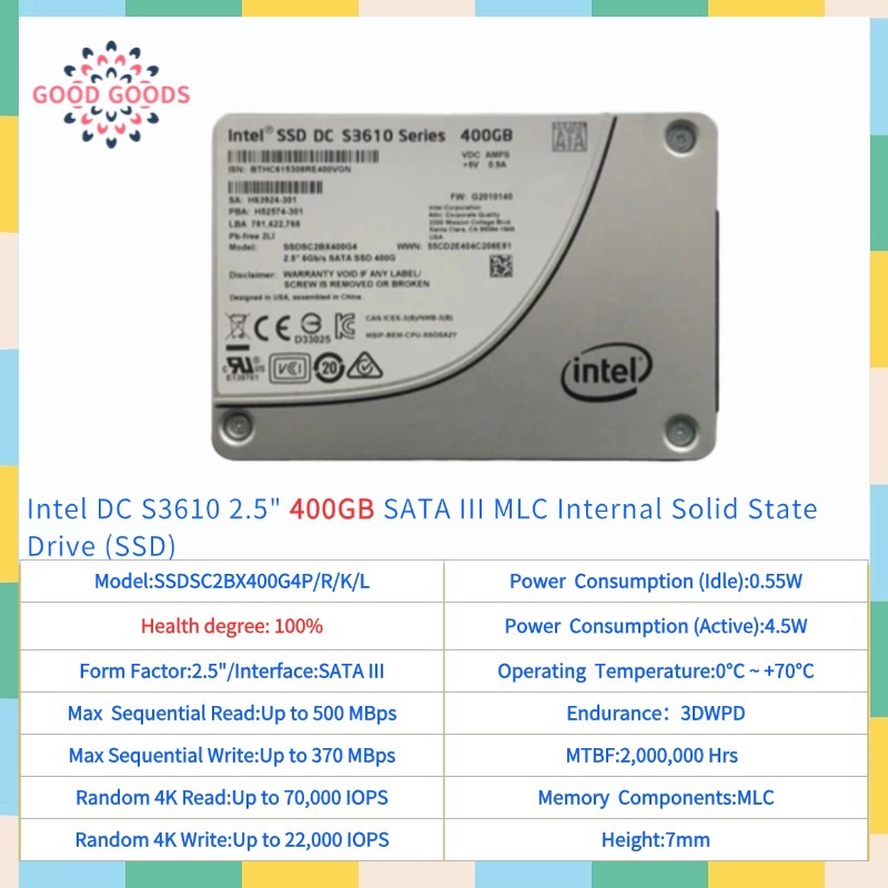 Intel DC S3610 2.5 