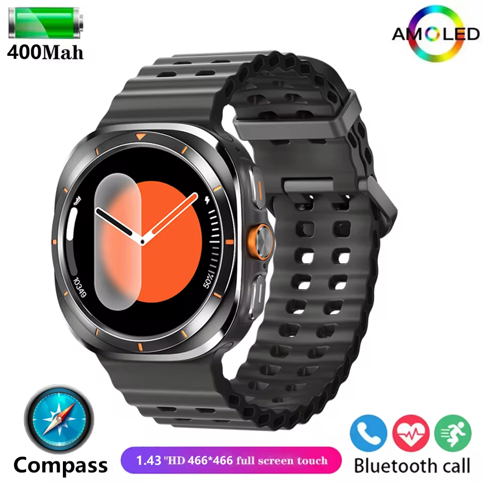 Samsung Galaxy Watch 7 Ultra Men GPS Track Amoled Body BT Talk 2024