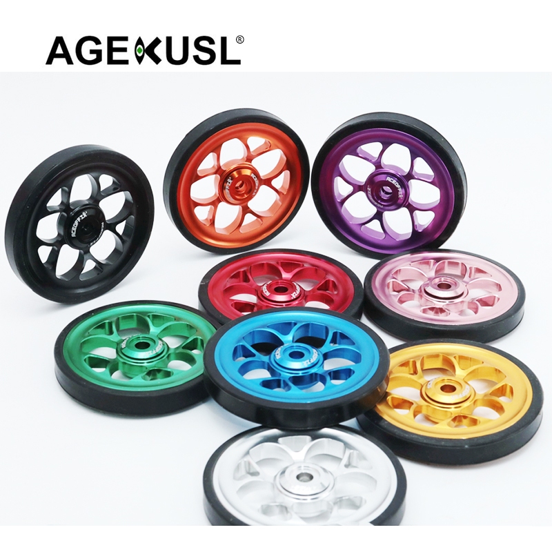 Aceoffix จักรยาน Easywheel 70 มม.CNC Ezywheel Rollers อลูมิเนียมสําหรับ ...