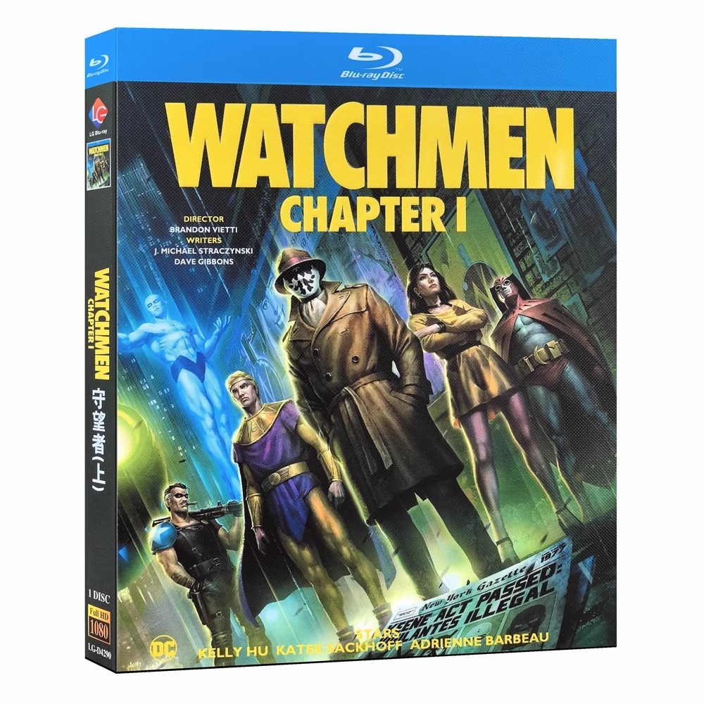 2024 ภาพยนตร์อนิเมะ Blu-ray Watchmen Chapter I 1080P Hobby Collection ...