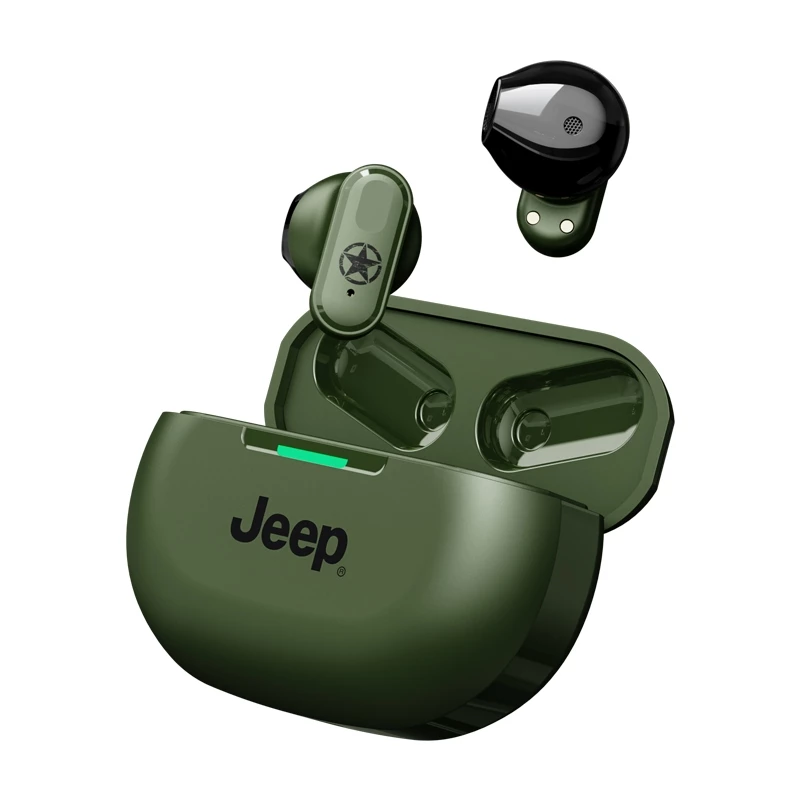 Jeep JP-EW011 หูฟังบลูทูธไร้สาย HiFi HD Call ลดเสียงรบกวน จับคู่เร็วหูฟังบลูทูธ พร้อมไมโครโฟน