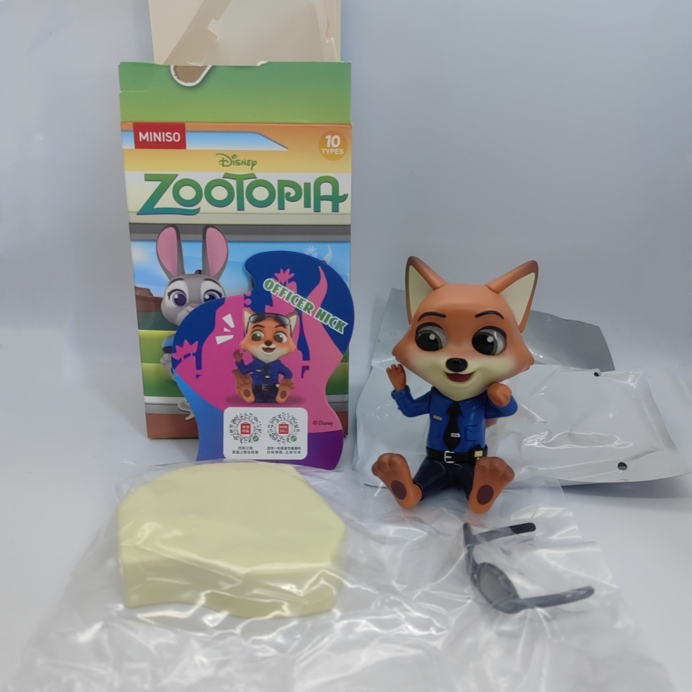 MINISO ズートピア SIT NICELY シリーズ フィギュア10個セット MINISO ズートピア SIT NICELY シリーズ フィギュア10個セット