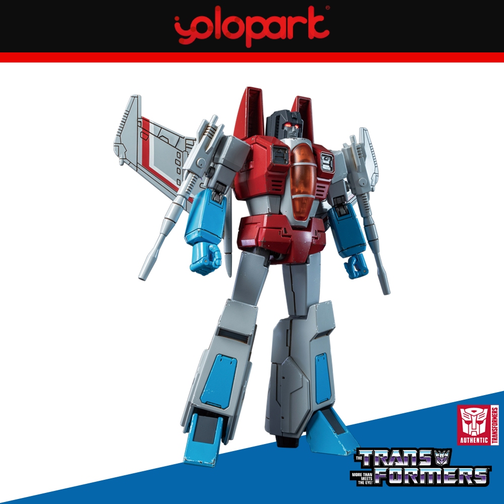 YOLOPARK Transformers Toys G1 Starscream con armamento mejorado