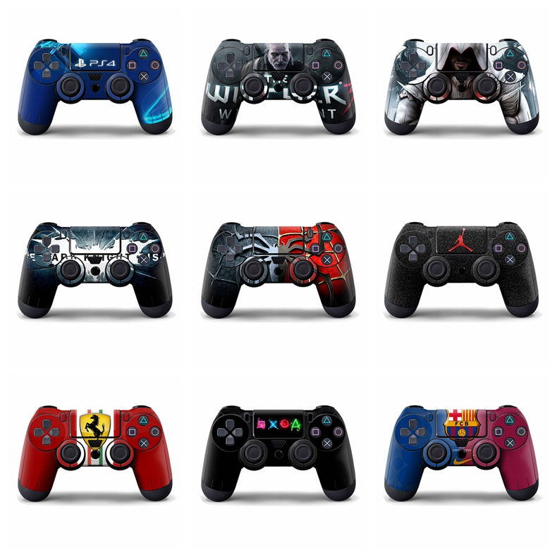 2 แพ็ค PS4 Controller รีโมทคอนโทรลไร้สาย Skins Decal Wrap 50 สี ...