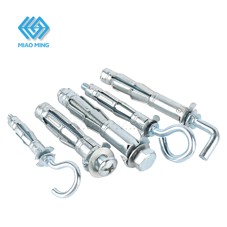 ประเภทโคมไฟ M4 M5 M6 Rivet Nut Wall Plug Fixing สกรูขยายสําหรับ Hollow ...