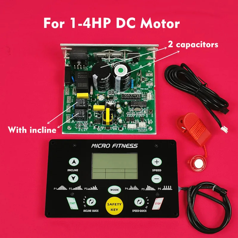 ใช้งานทั่วไป Universal Treadmill Circuit board Treadmill Console ...