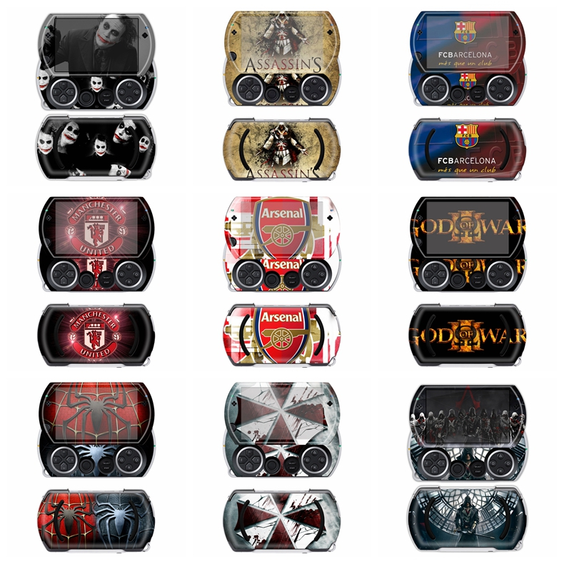 47 สีสติกเกอร์ผิวใช้งานร่วมกับ Sony PSP Go ไวนิล Decal ชุดฟิล์มป้องกัน ...