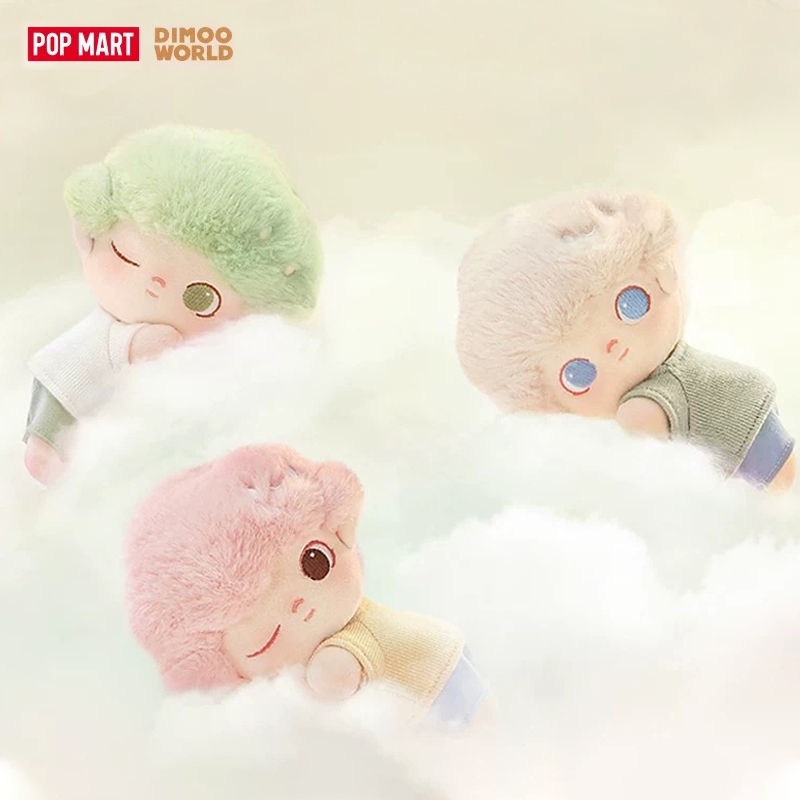 POP MART สายคล้อง DIMOO Cloud companionship series Random box Cotton ...