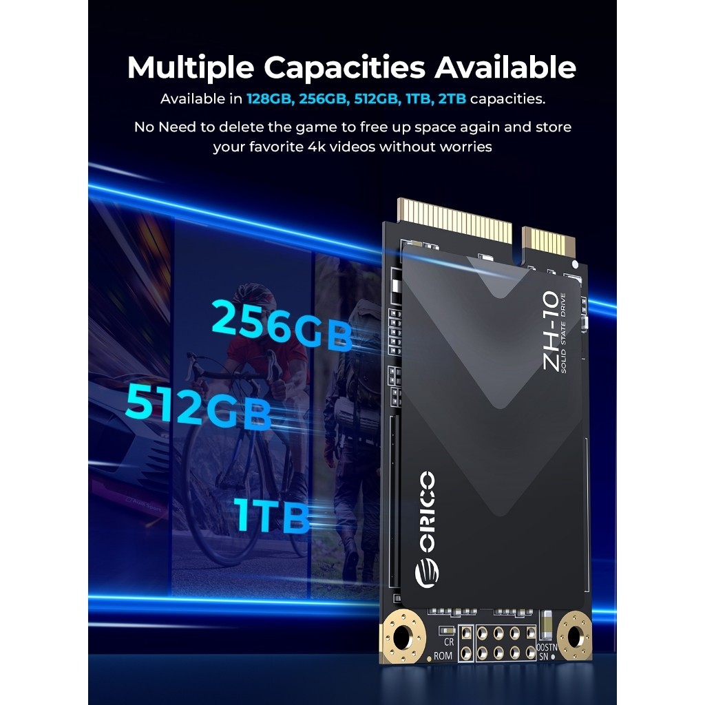 ORICO Y20M M.2 SATA SSD、512GB内蔵 SATA M.2 ORICO Y20M M.2 SATA
