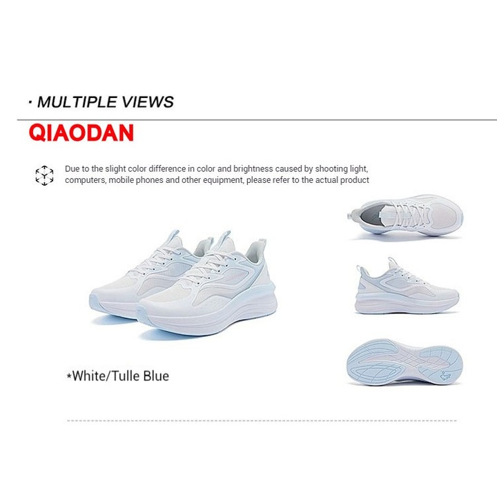 Qiaodan รองเท้าวิ่งผู้หญิงน้ําหนักเบาตาข่ายระบายอากาศหนา Shock Absorption XM16240207 — รองเท้ากีฬา แบรนด์ Qiaodan ของแท้ 100% เช็คราคาจาก Shopee Lazada thumbnail 7