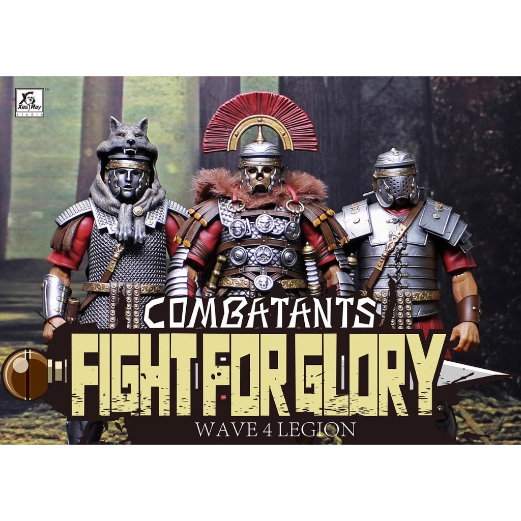 Xesray Fight For Glory Gladiator Wave 4 Centurion Flag Bearer Roman ...