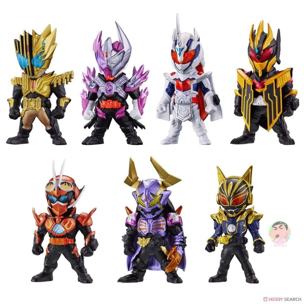 Bandai Shokugan Sodo Kamen Rider Build 7 - Action Figure (Confezione Da 12)