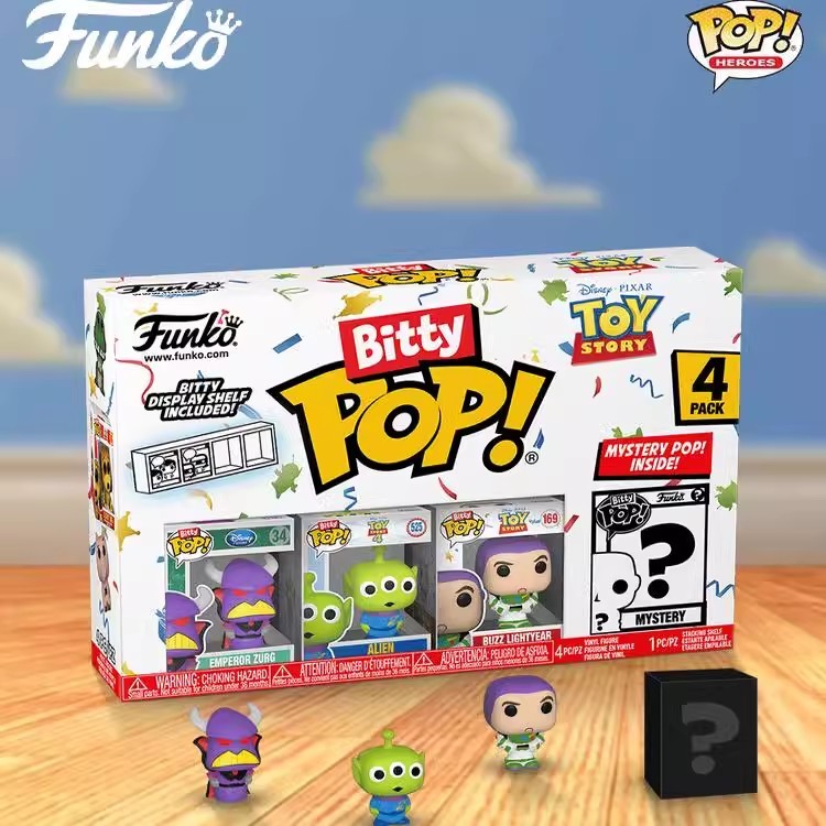 Funko Pop Toy Story Zugg Buzz Lightyear ตุ๊กตาอุปกรณ์ต่อพ่วงขนาดเล็กของ ...