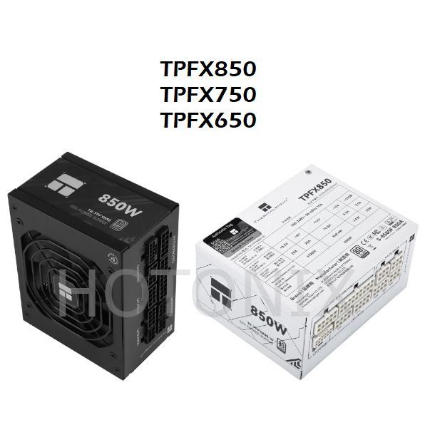 Thermalright modular SFX PSU 850W/750W/650W/550W TPFX850 Thermalright modular SFX PSU 850W/750W/650W/550W TPFX850
