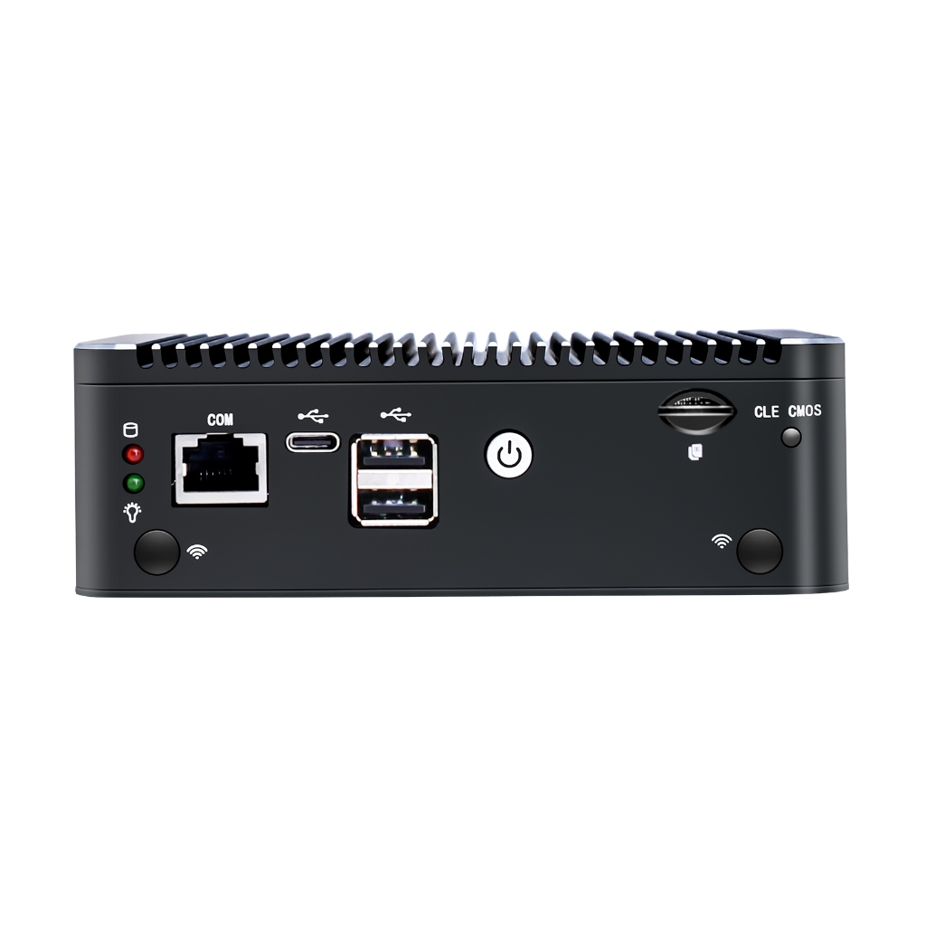 12th Gen Intel N100 2.5G Soft Router 4x i226-V LAN 1*COM RJ45 Fanless ...