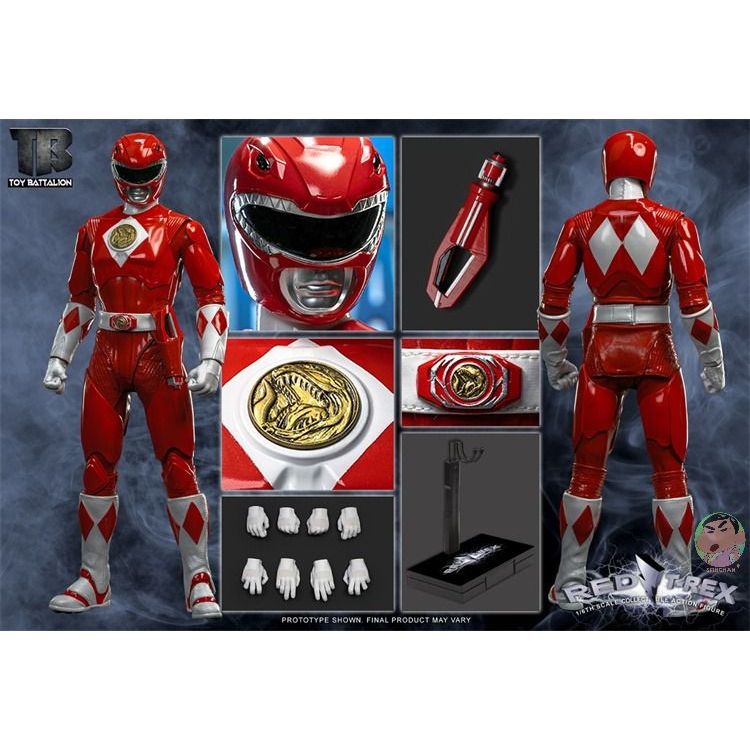 Toys Battalion 1/6 TB013 Mighty Morphin Power Rangers Red T Toys Battalion 1/6 TB013 Mighty Morphin Power Rangers Red T