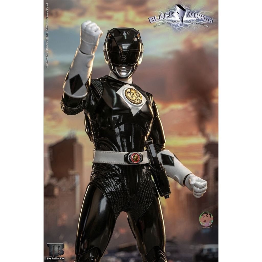 Toys Battalion 1/6 TB015 Mighty Morphin Power Rangers Black