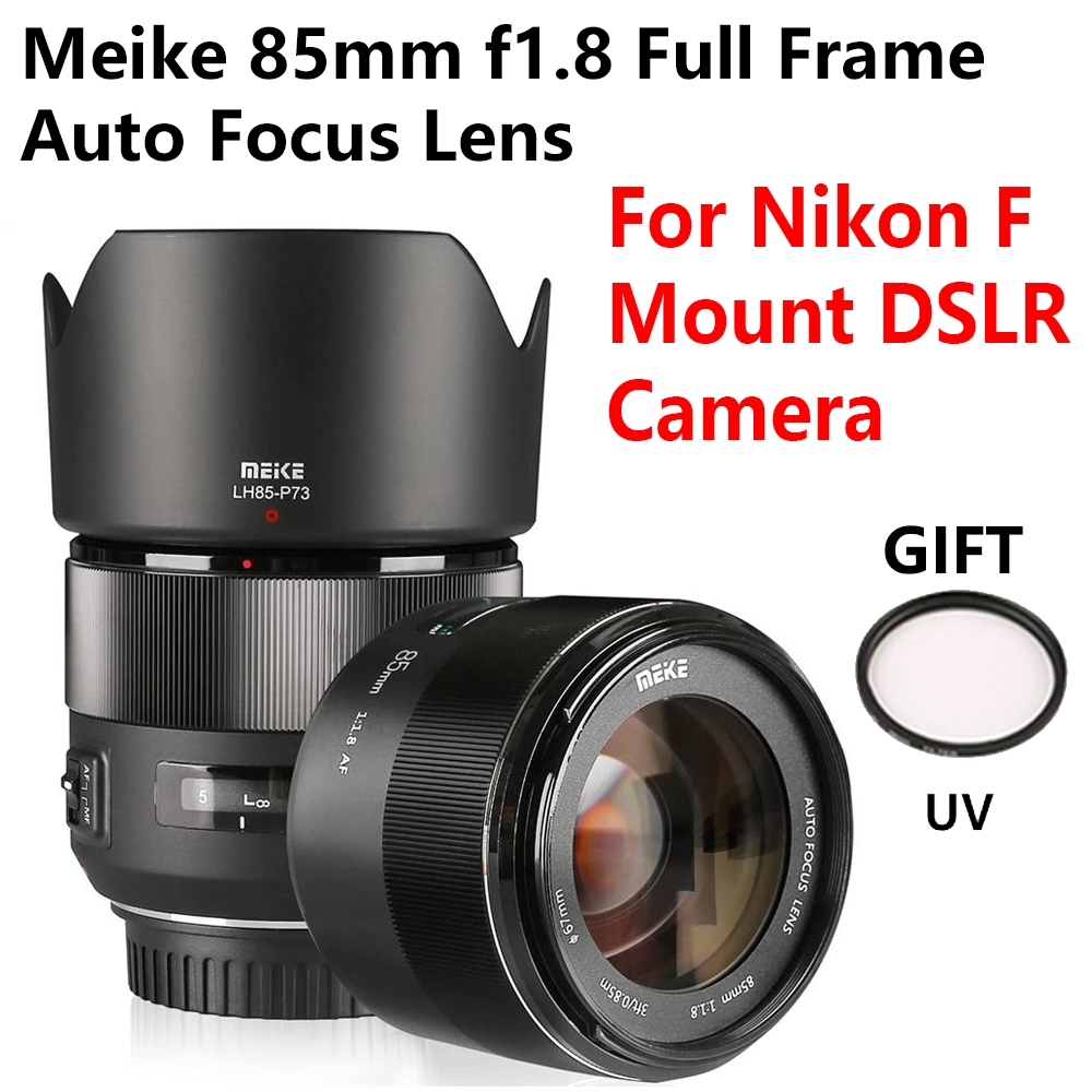 Meike 85mm F1.8 Objektiv Für Nikon F Mount - Vollformat Porträt Objektiv