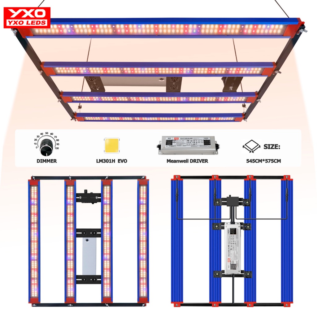 Led grow light 240W 320W SamsungLM301H EVO Meanwell driver led ไฟปลูก ...