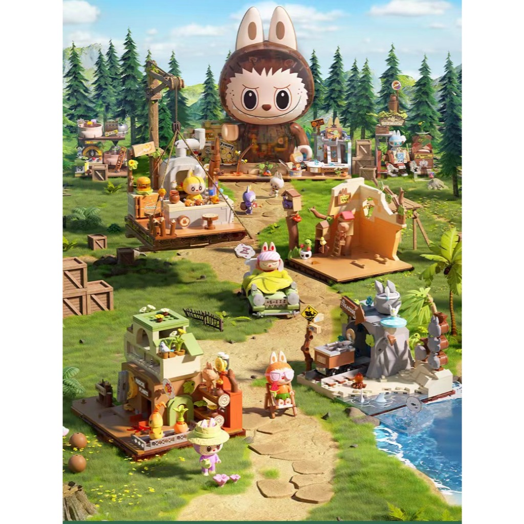 Pop mart labu the monsters ฐานลับป่า ฐานลับป่า Series V1 V2 | Shopee ...