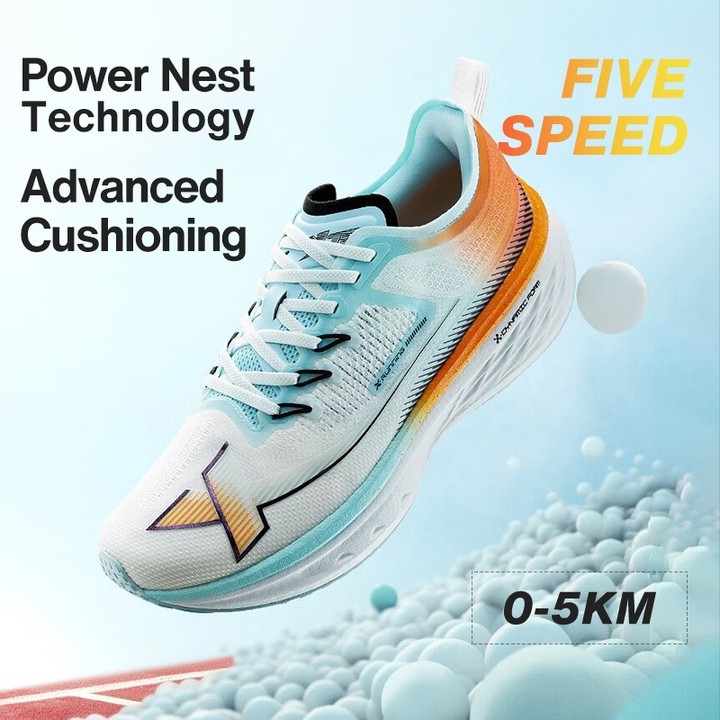 【xtep】Fivespeed | รองเท้าผ้าใบลําลอง ระบายอากาศ ดูดซับแรงกระแทก เหมาะกับการวิ่ง เล่นกีฬา สําหรับผู้ชาย — รองเท้ากีฬา แบรนด์ Xtep ของแท้ 100% เช็คราคาจาก Shopee Lazada - รูปที่ 1