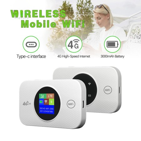 Pocket WiFi Openline 4G LTE Hotspot Router Modem Universal Sim Card ...