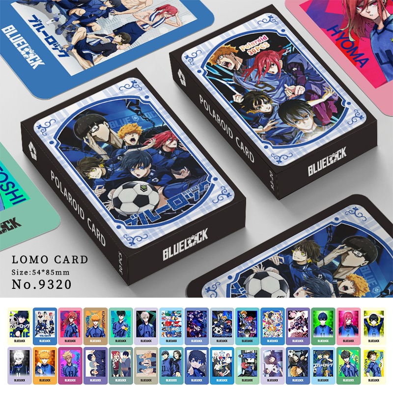 Oshi NO KO Jigoku Raku BLUE LOCK โฟโต้การ์ด โลโม่การ์ด 30 ชิ้น / กล่อง ...