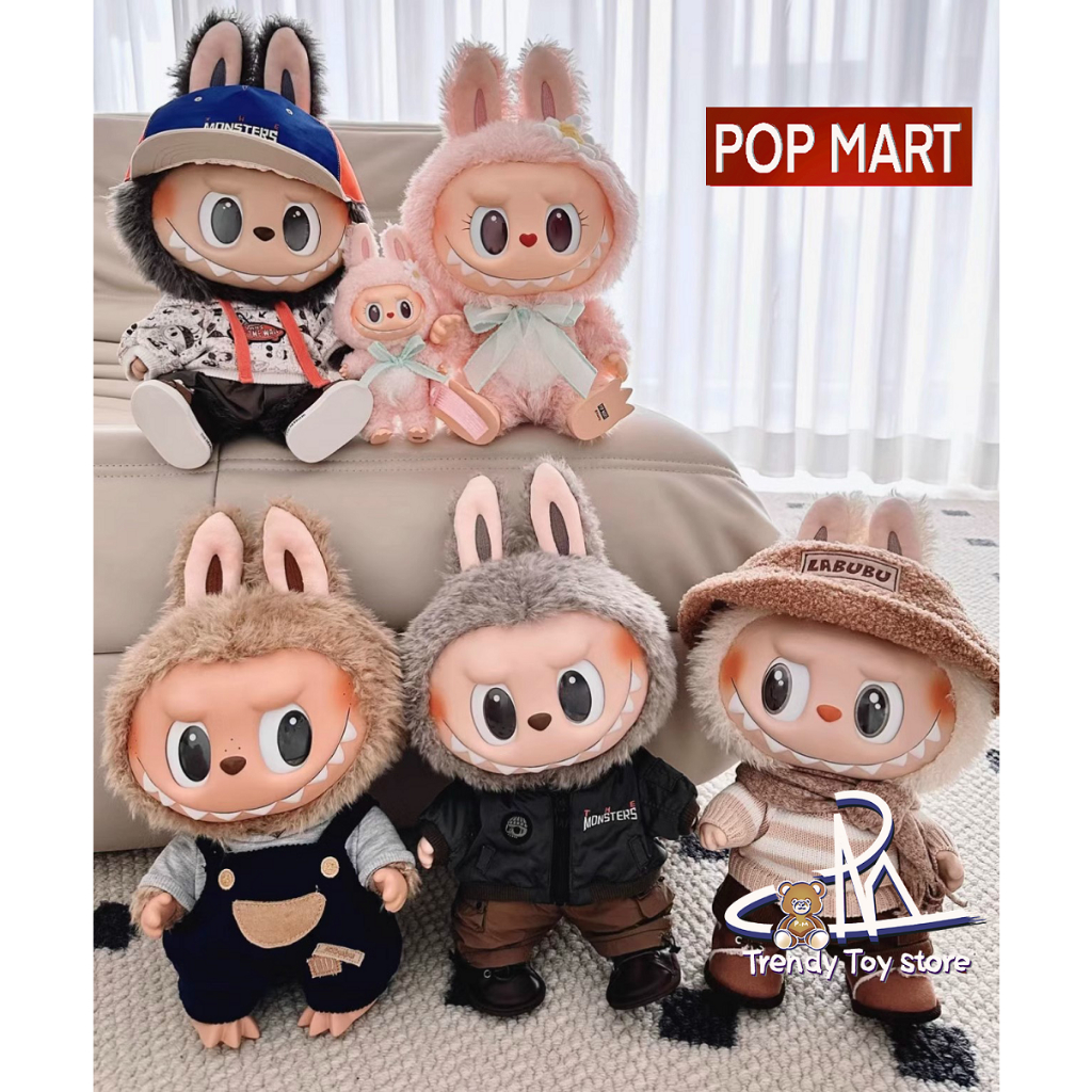 POPMART Labubu ぬいぐるみ 4 点セット