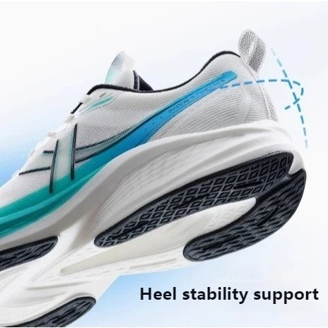 XTEP Five Speed ET | ระดับรายการ 0-5 กม. รองเท้าวิ่งง่ายเกณฑ์ต่ํารองเท้าวิ่งกันกระแทก — รองเท้ากีฬา แบรนด์ Xtep ของแท้ 100% เช็คราคาจาก Shopee Lazada thumbnail 6