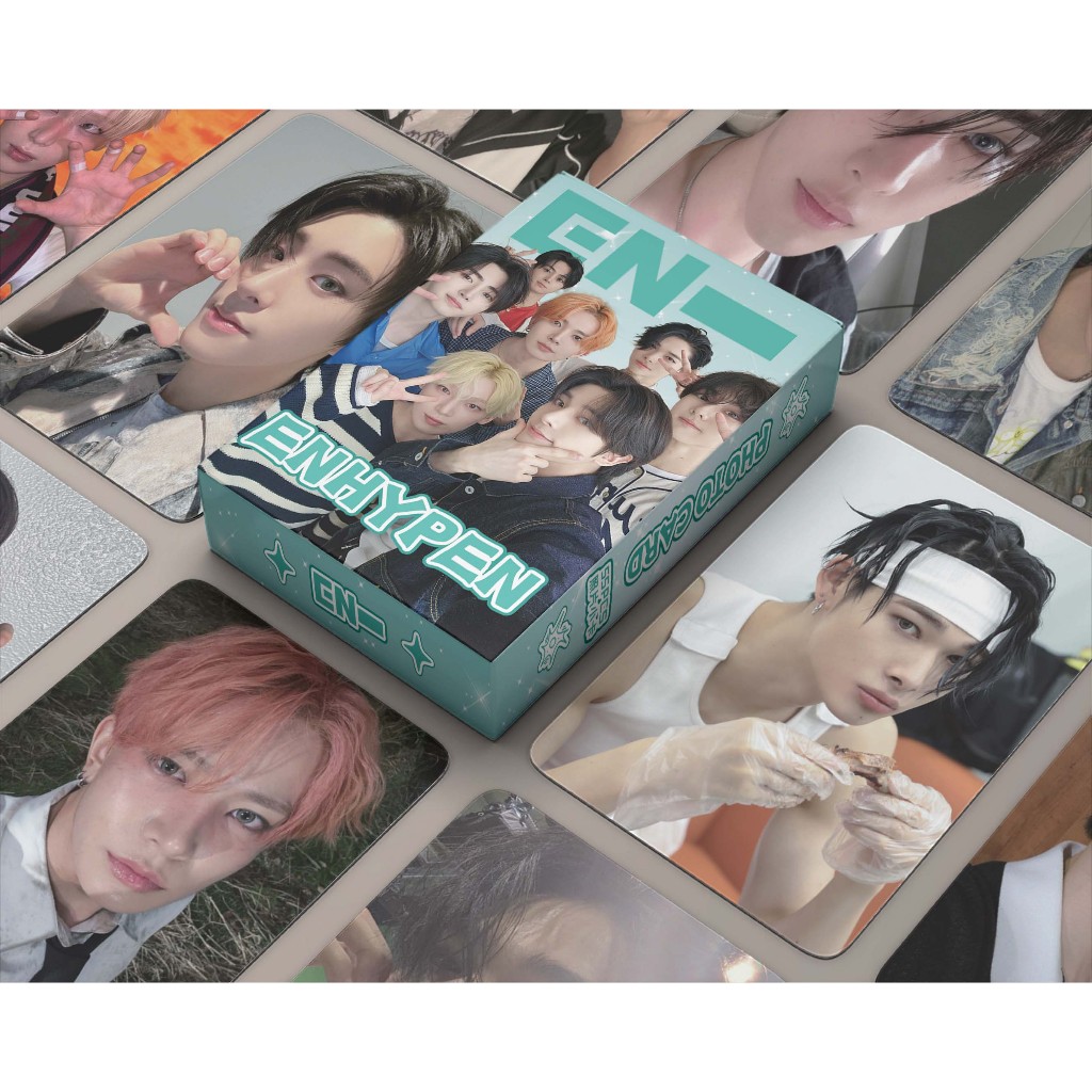 Linxx โปสการ์ดโฮโลแกรมเลเซอร์ ลายศิลปินเกาหลี 55 ชิ้น | Shopee Thailand