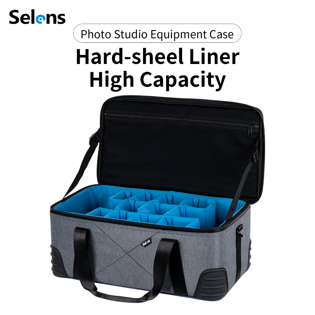 Selens ใหม่ล่าสุดกันน้ําซิป Store Bag Case กระเป๋ากล้อง Hard-sheel ...