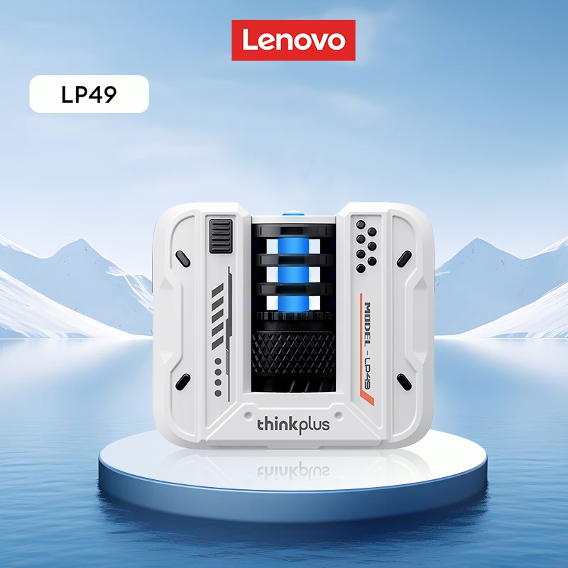 Lenovo LP49 หูฟังบลูทูธลดเสียงรบกวนเวลาแฝงต่ําแบตเตอรี่ความจุขนาดใหญ่ ...