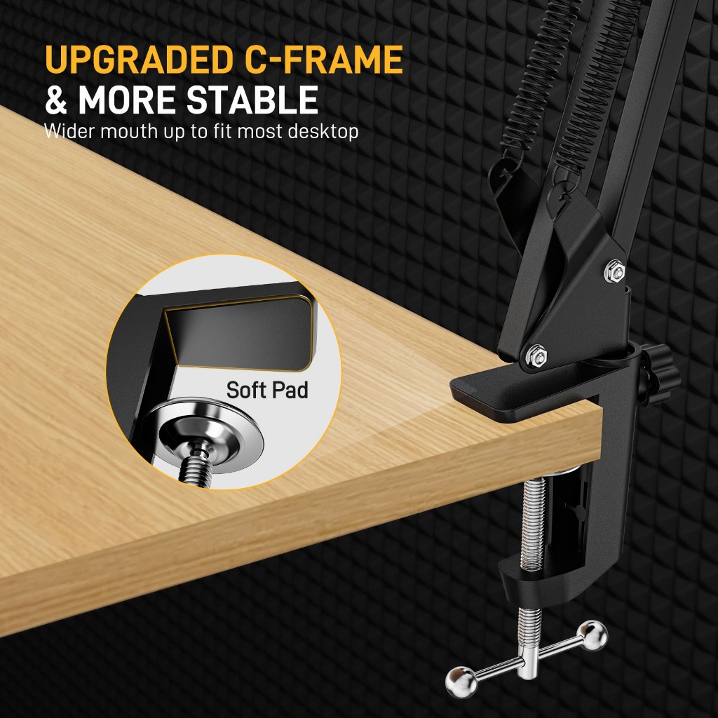 Maono AU-B01/BA20 ขาตั้งไมโครโฟน แบบปรับได้ | Shopee Thailand