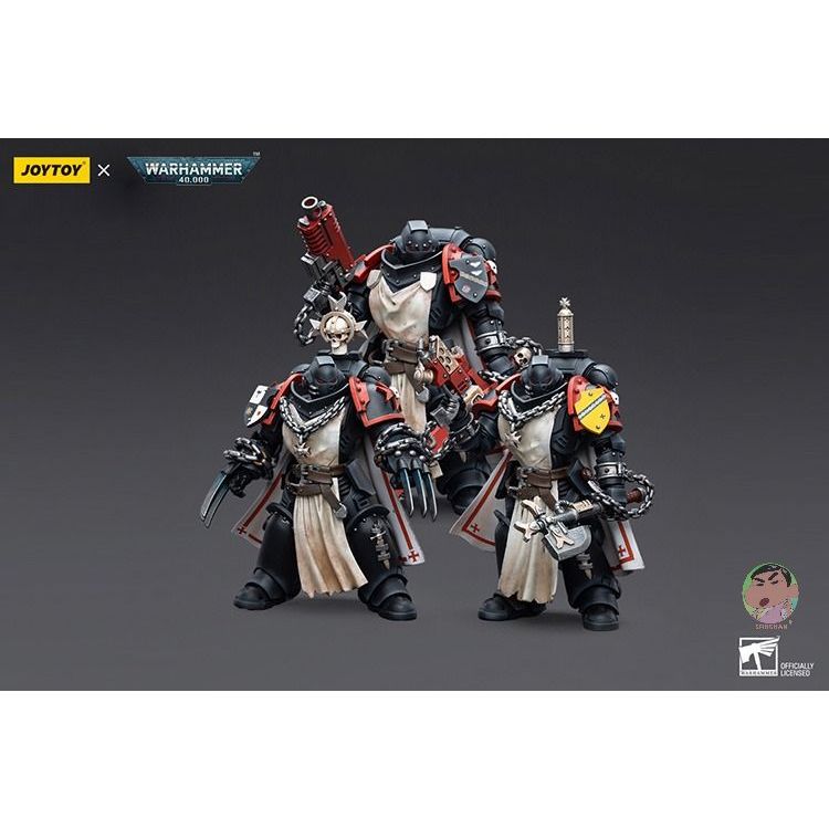 Primaris Crusader Squad Games Workshop Warhammer 40K: Black Templars Primaris Crusader Squad - Scatola Nuova, Miniature Da Assemblare E Dipingere Scatola Miniature Games Workshop - Foto 2