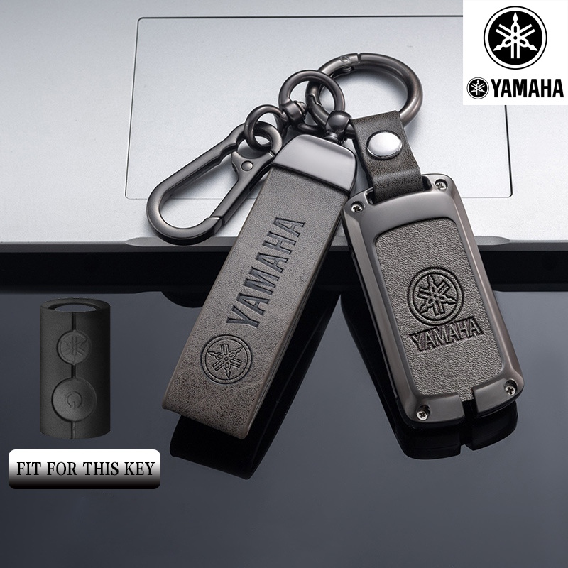 หนังรีโมทสมาร์ทรถ Key Chain แหวนสําหรับ YAMAHA Nmax/Xmax/Grand filano ...