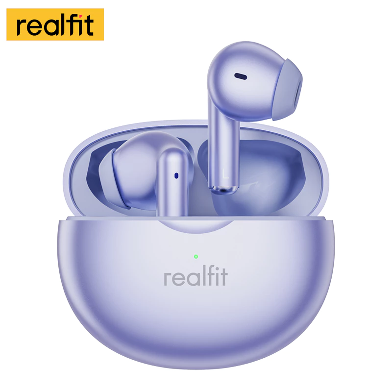 realfit F2 Max Bluetooth 5.4 Active Noise Cancelling หูฟังบลูทูธอัจฉริยะแบบไดนามิก ANC Punchy Bass พร้อมไมโครโฟน