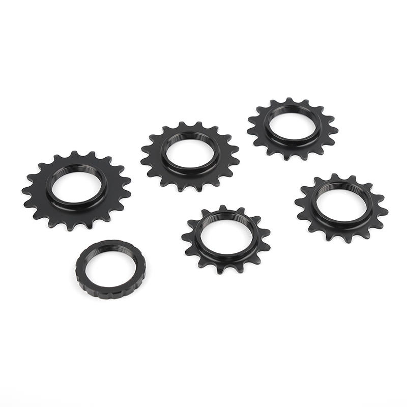 Pignon Fixie TDC 17 Dents – Vintage Acier Anglais – Avec Lock Ring – Occasion