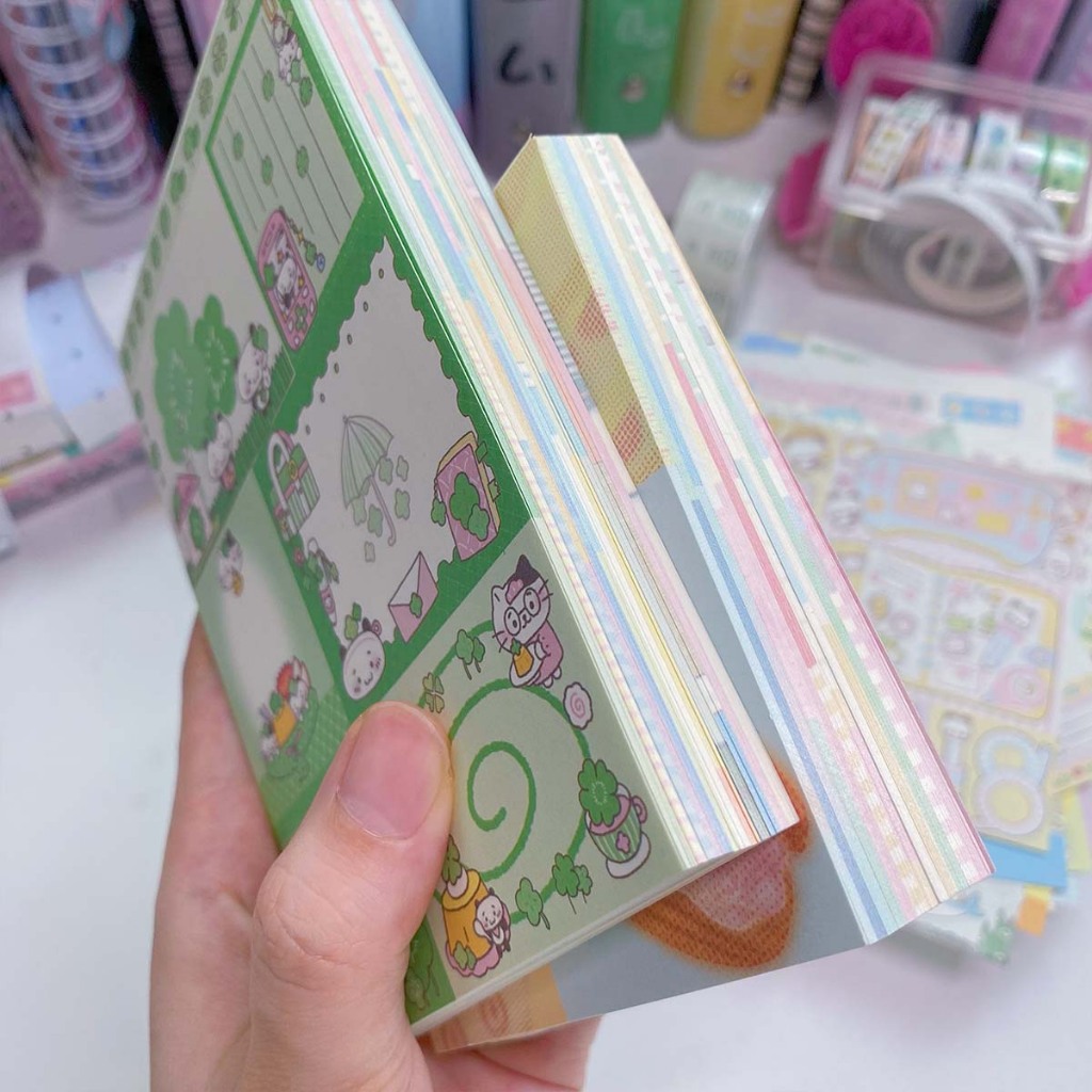 สินค้าใหม่ Note Collection Handbook Material Collage Notes | Shopee ...