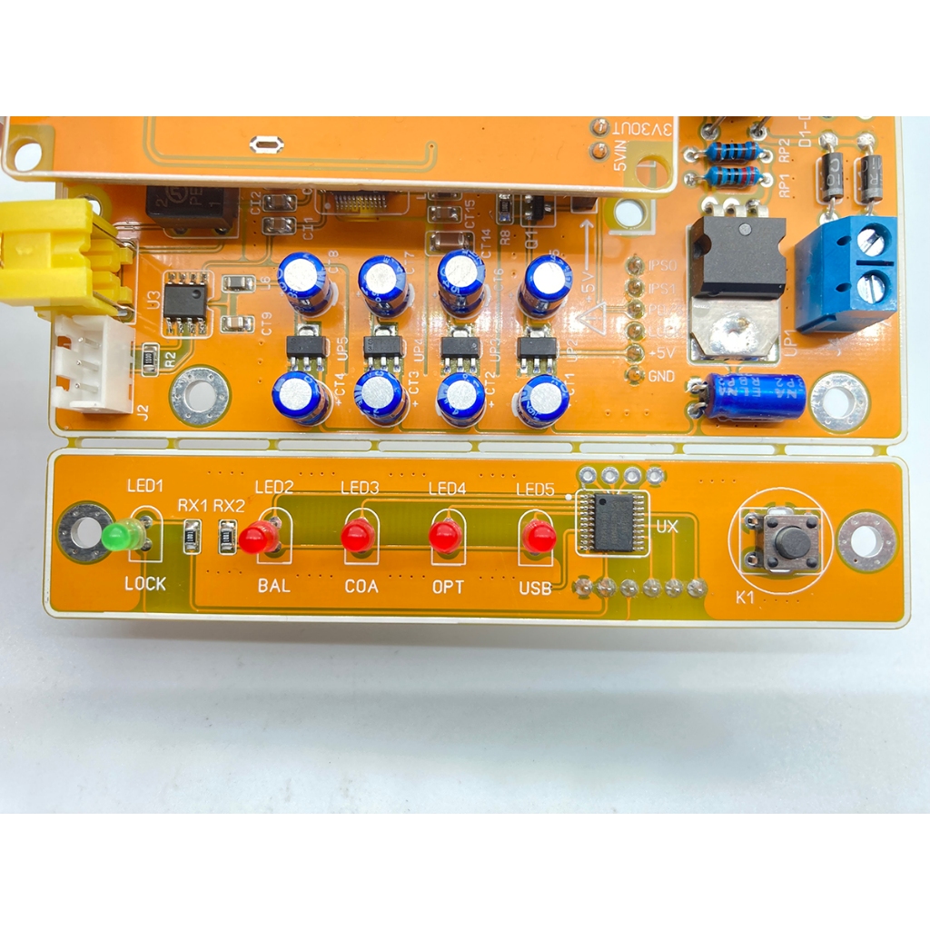 Ak4118 Coaxial Optical to IIS Board USB Bluetooth 192K/24bit DIR ...