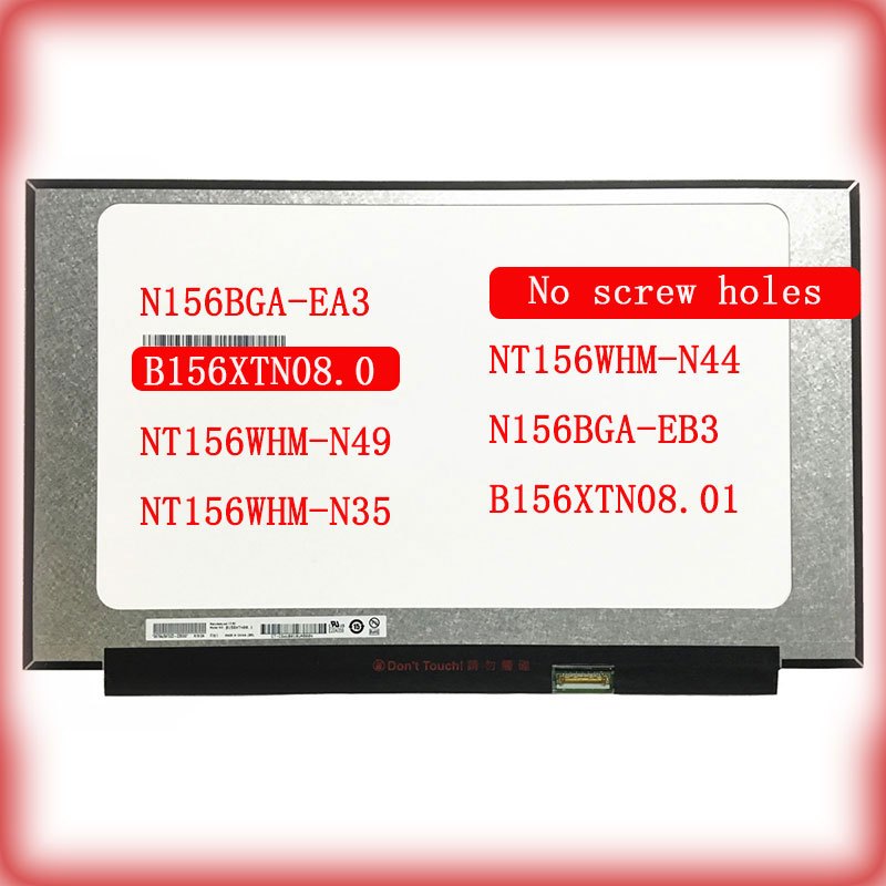 N156BGA-EB3 Per N156BGA-EA3 NT156WHM-N34 15,6" HD 1366X768 Senza - Foto 11