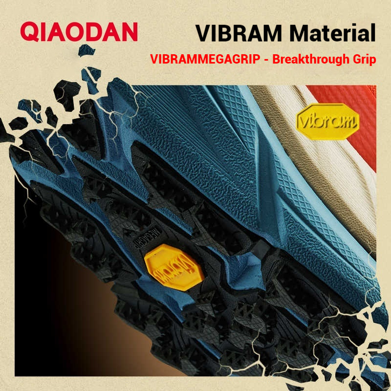 Qiaodan Mountain God 2.0 รองเท้าวิ่งผู้ชาย Trail เดินป่าแผ่นคาร์บอน Stable Anti-slip QDB023244277 — รองเท้ากีฬา แบรนด์ Qiaodan ของแท้ 100% เช็คราคาจาก Shopee Lazada thumbnail 4