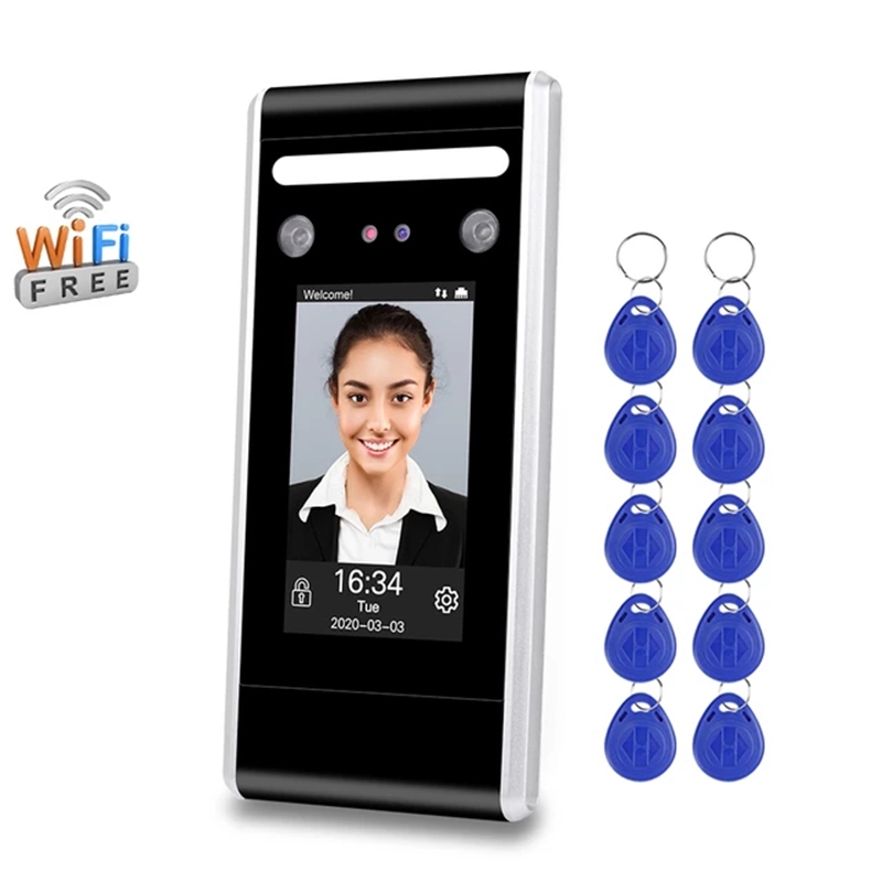 WiFi Dynamic Face Time Attendance Machine Facial Biometric ระบบ ...