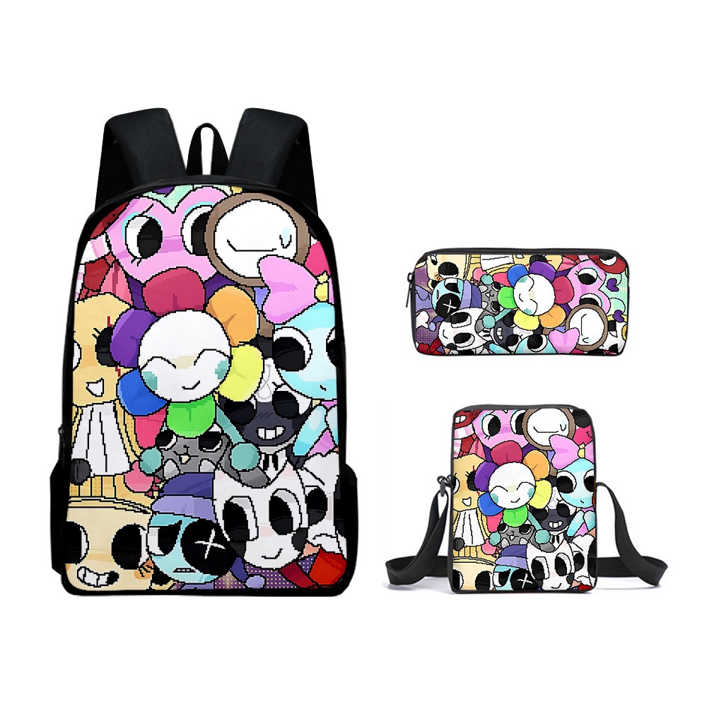กระเป๋านักเรียนโลกของ Dandy ชุดสามชิ้น โลกของ Dandy Middle, นักเรียน ...