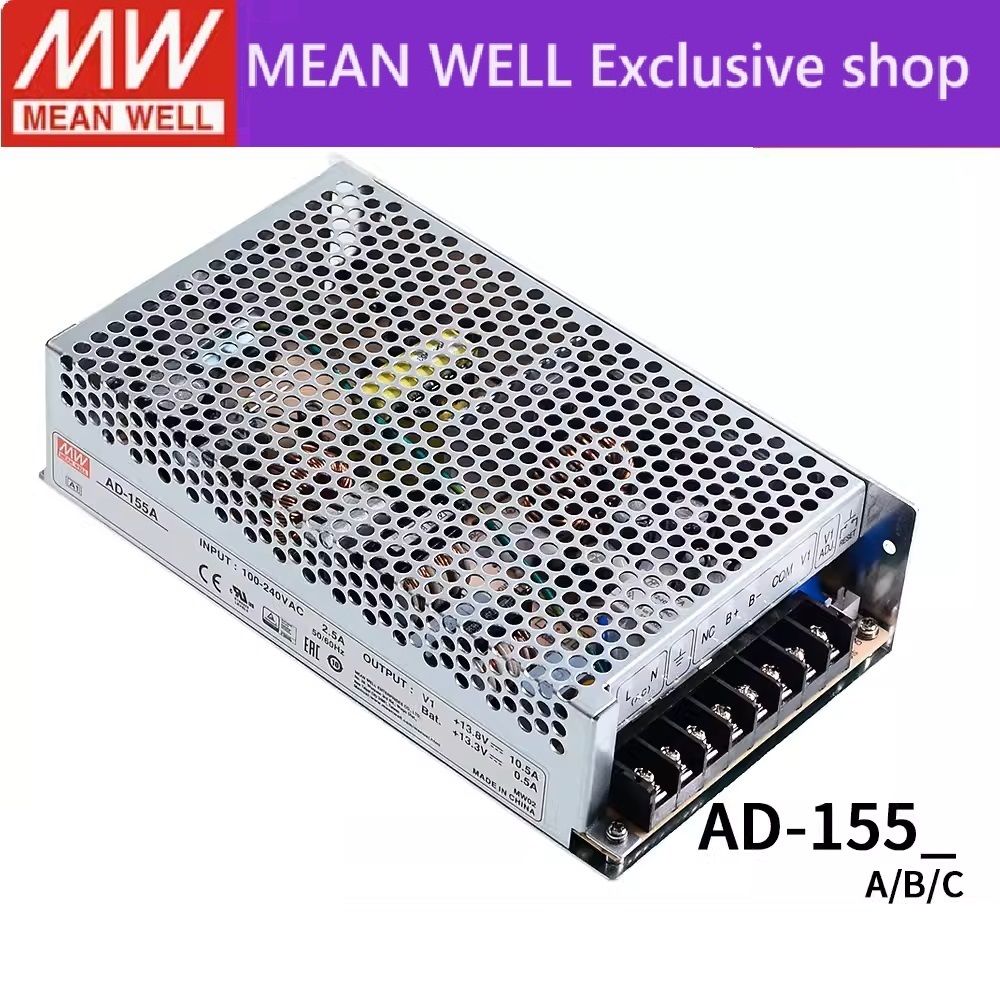 Mean WELL แหล่งจ่ายไฟสลับ AD-155 AD-155A AD-155B AD-155C 155W เอาต์พุต ...