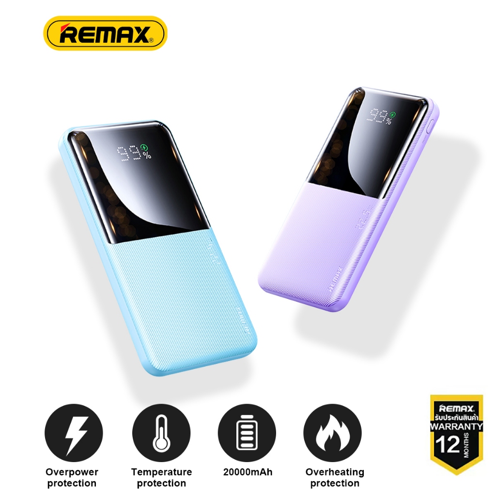 REMAX PowerBank RPP-622/623 PD22.5W Fast Charging 10000mAh/20000mAh การ ...