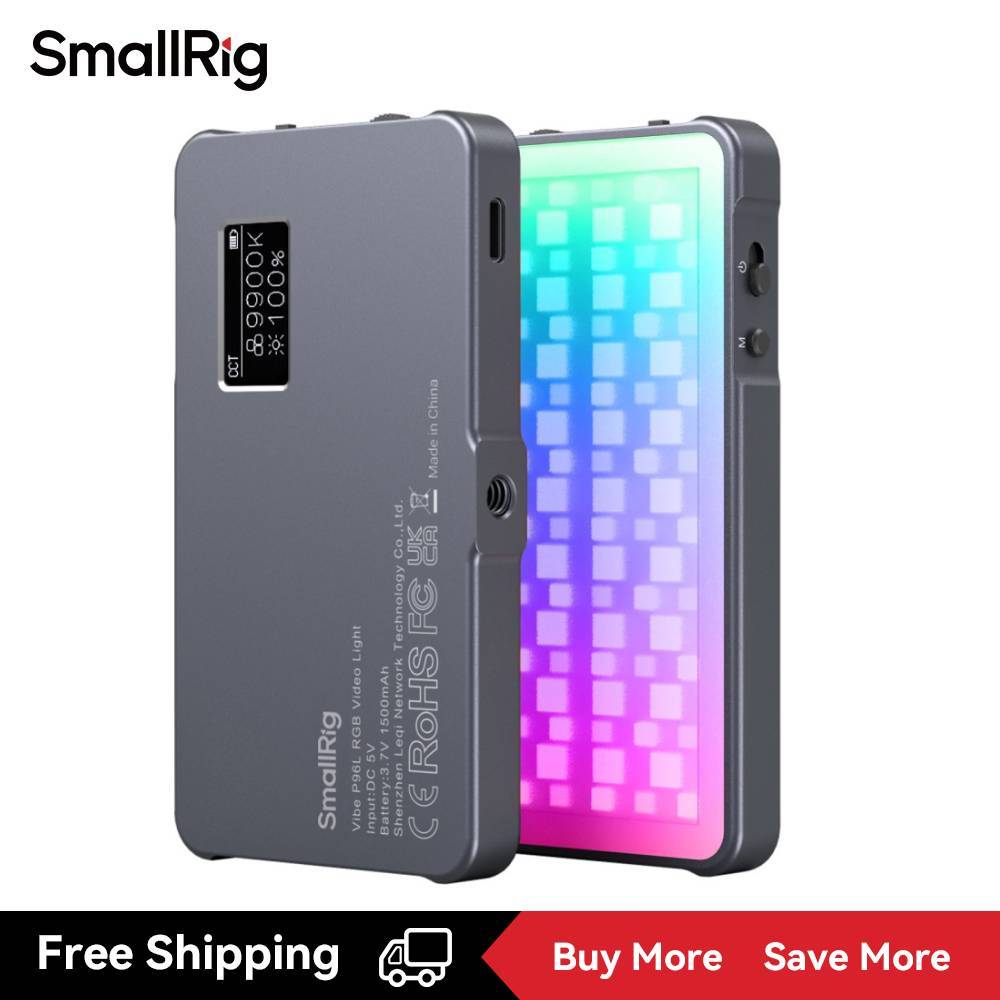SmallRig RM120 RGB Video Light 5000mAh 180Min 2500-8500K แบบพกพาเติมแสง ...