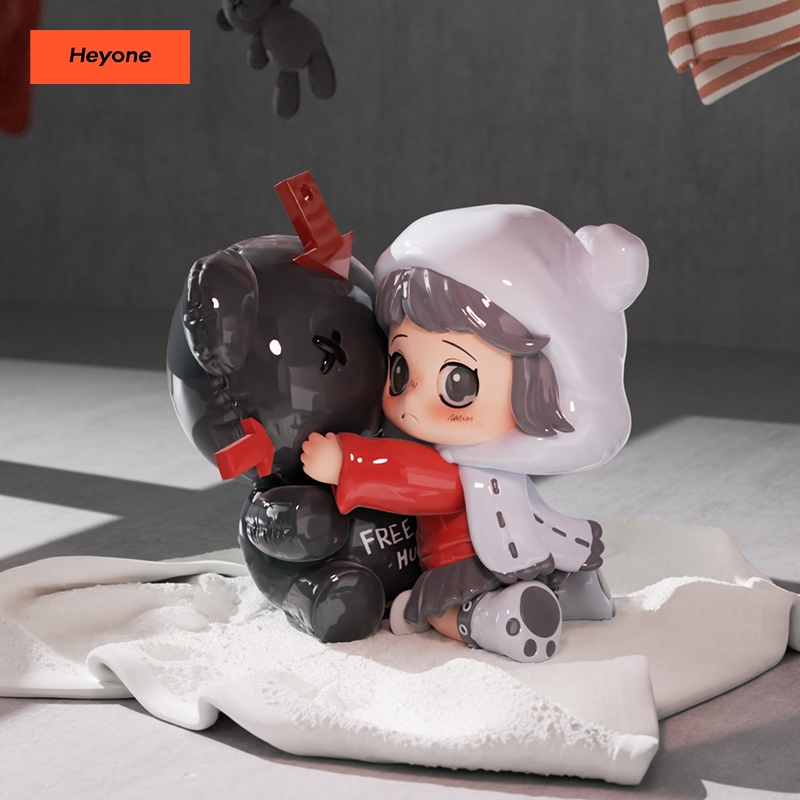 Heyone OONA แต่ละสิ้นสุดจาก ONA Mystery Box Blind Box Action รูปน่ารัก ...