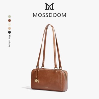 MOSSDOOM Reyna Bag กระเป๋าสะพายไหล่ พร้อมจี้ห้อย สีพาสเทล