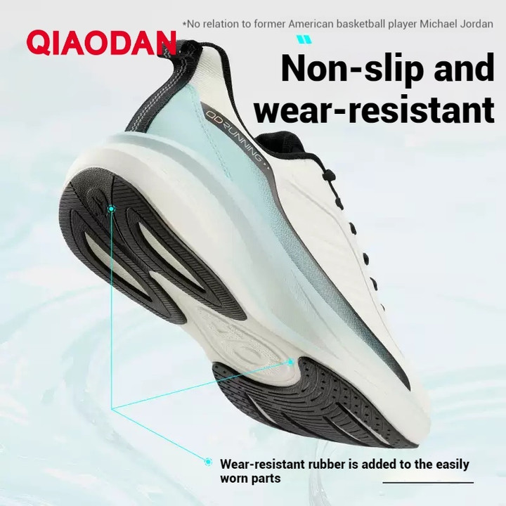 Qiaodan Rain Wing 4 Man รองเท้าวิ่งกันน้ํา Absorption กันลื่นทนต่อการสึกหรอ QXB023244007จีจี — รองเท้ากีฬา แบรนด์ Qiaodan ของแท้ 100% เช็คราคาจาก Shopee Lazada thumbnail 4